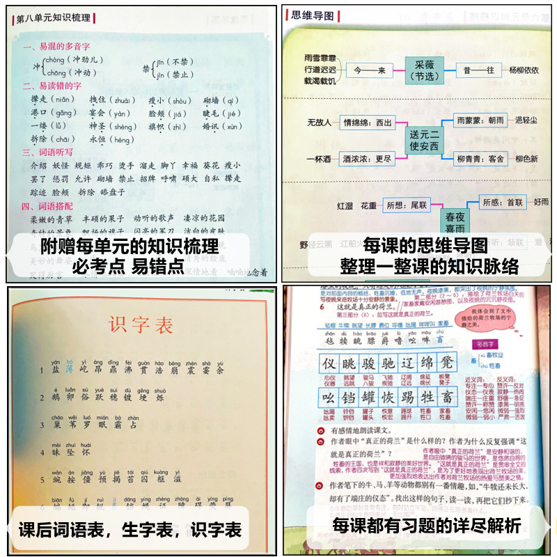 2024课堂笔记六年级上册下册语文数学英语同步课本部编人教版北师大版学霸小学课本预习复习书一年级运算提升单元课外专项作文口算 - 图1