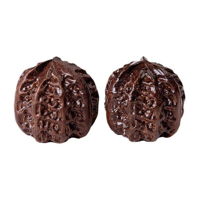 沉香木核桃健身手球手部按摩训练解压练手把件中老年人手玩保健球,淘宝优惠券,粉丝福利购,淘宝优惠卷