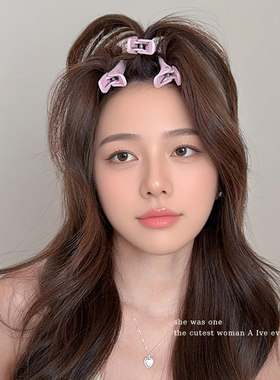 无痕美发夹发型师长嘴夹美发专用