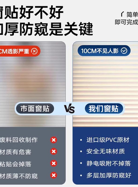 隐私防窥卫生间玻璃膜透光不透明