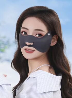 祛斑后防晒挂耳式面罩点阵激光术后护眼角脸颊部脸基尼口罩多规格