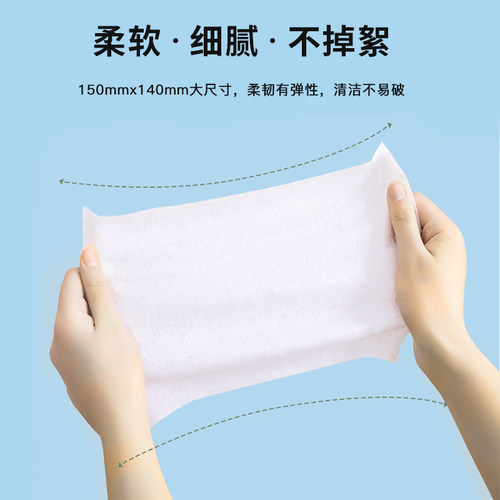 婴儿手口迷你湿巾随身便携式儿童湿纸巾手口清洁擦脸小包学生专用-图2