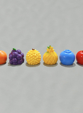 水果小新摆件办公室桌面装饰工位好物手办治愈情绪解压礼物榴莲