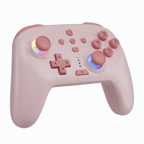 SKYPHER新品 Switch pro无线蓝牙PC电脑steam手柄主机唤醒宏编程/六轴体感/连发分级/震动分级/RGB灯 NS2配件 - 图1