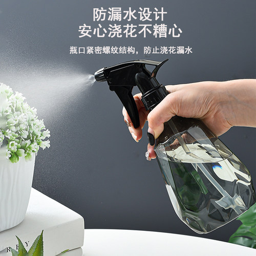喷壶消毒专用酒精喷雾瓶浇花神器洒水壶气压式家用清洁喷水壶浇水 - 图2