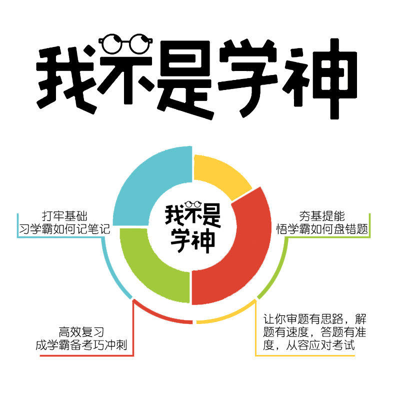 我不是学神高中语文数学英语物理化学生物政治历史地理全套 学霸笔记全国版教材同步课堂笔记手写提分笔记高中高考必刷题 - 图2