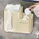 Wall-mounted face towel storage box discarded face towel cotton towel bathroom storage rack two-in-one bathroom