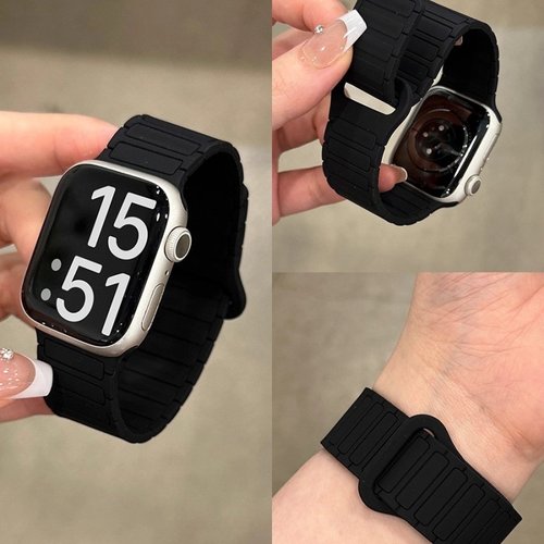 适用vivowatchgt2表带iqoogt2手表gt磁吸vivowatch5回环esim腕带3女款智能蓝牙版运动男款硅胶高级替换带配件 - 图2