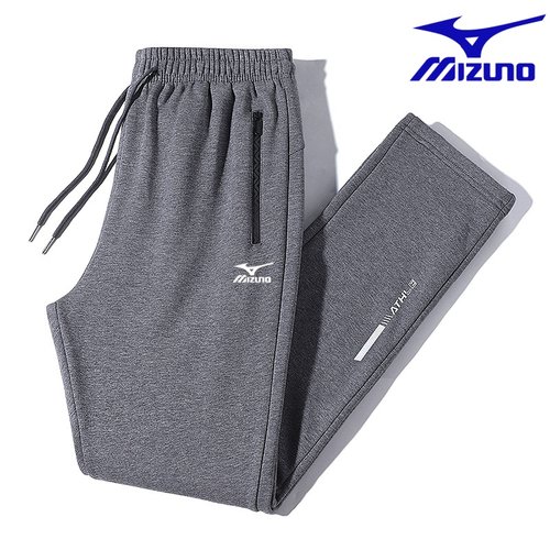 mizuno wave美津濃运动长裤男宽松大码速干长裤休闲直筒束脚卫裤 - 图1