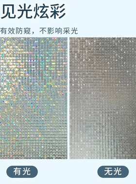 【高级感】磨砂玻璃贴纸透光不透明窗膜洗手间窗户防走光防窥膜
