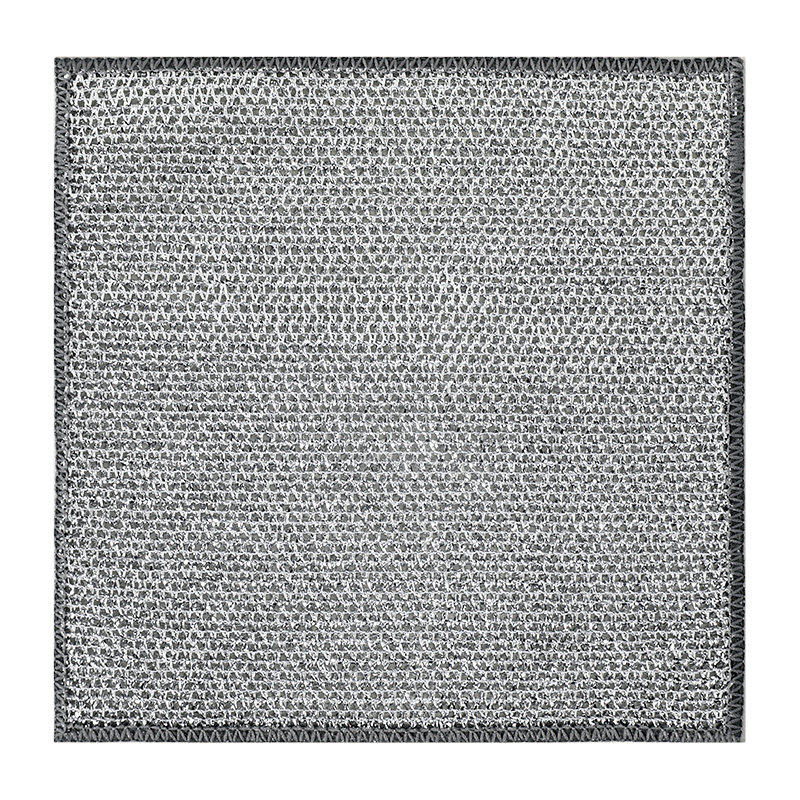 加大加厚银丝抹布家用厨房洗碗洗锅去污双面清洁布钢丝球网巾双层,淘宝优惠券,粉丝福利购,淘宝优惠卷