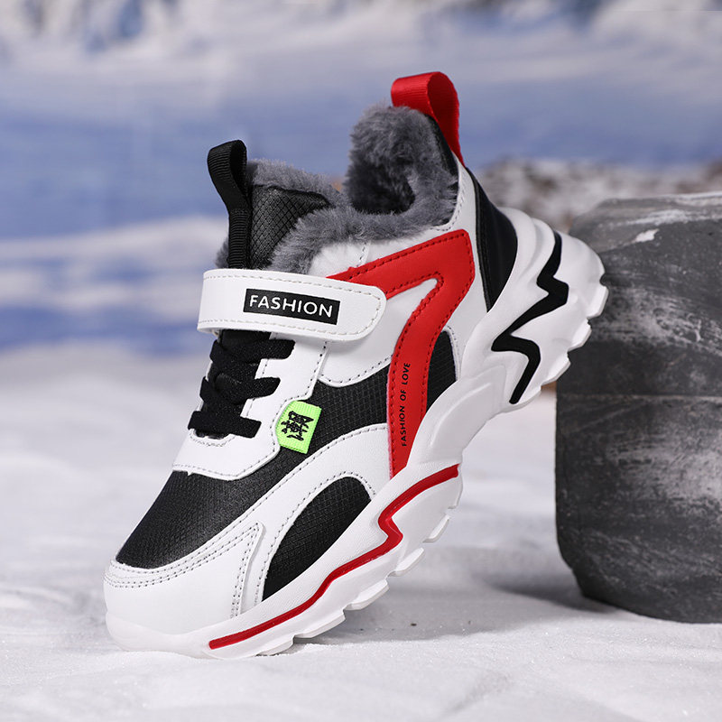 ABC EUEU男童棉鞋2025秋冬新款加绒加厚儿童大棉鞋防水防滑运动鞋,淘宝优惠券,粉丝福利购,淘宝优惠卷