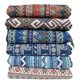 Boho style cotton linen fabric 5m pillow fabric