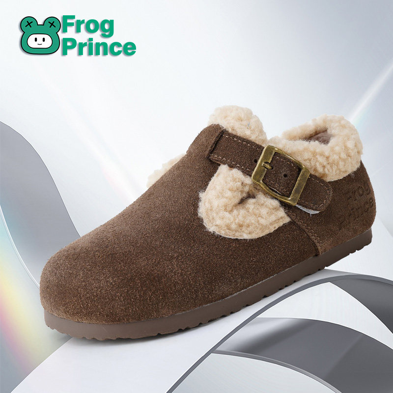 勃肯鞋2026新款秋冬加绒儿童休闲豆豆鞋女童毛绒棉鞋全包单鞋男童,淘宝优惠券,粉丝福利购,淘宝优惠卷