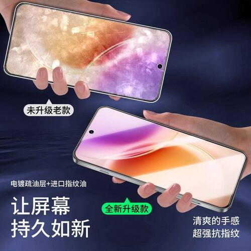 适用iQOO15/15ultra康宁钢化膜Z11/11turbo手机膜neo10/11Z10x防指纹Z9Z8Z7Z6Z5Neo10Pro全屏防摔黑边护眼 - 图1