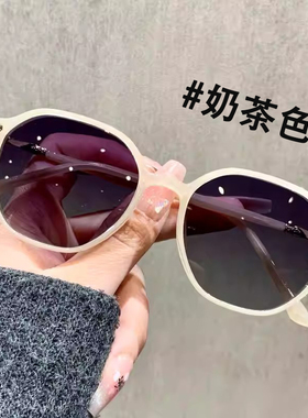 茶色墨镜女款小脸偏光防紫外线