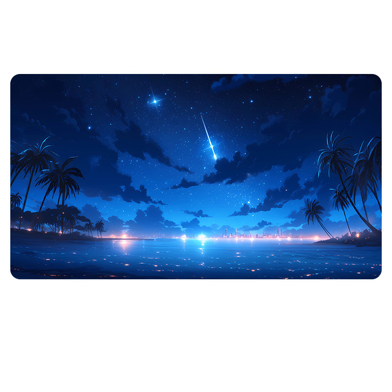 鼠标垫超大号二次元游戏垫子办公桌垫电脑键盘加厚橡胶软垫防滑,淘宝优惠券,粉丝福利购,淘宝优惠卷