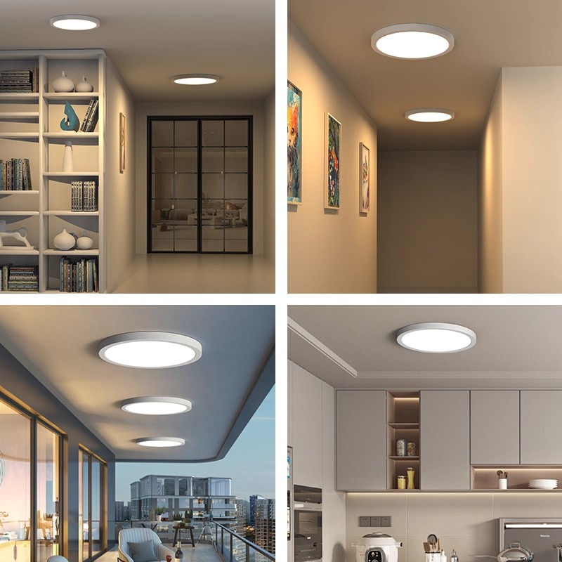 三防超薄防水明装筒灯户外led桶灯阳台吸顶顶灯厨房开孔卫生间 - 图3