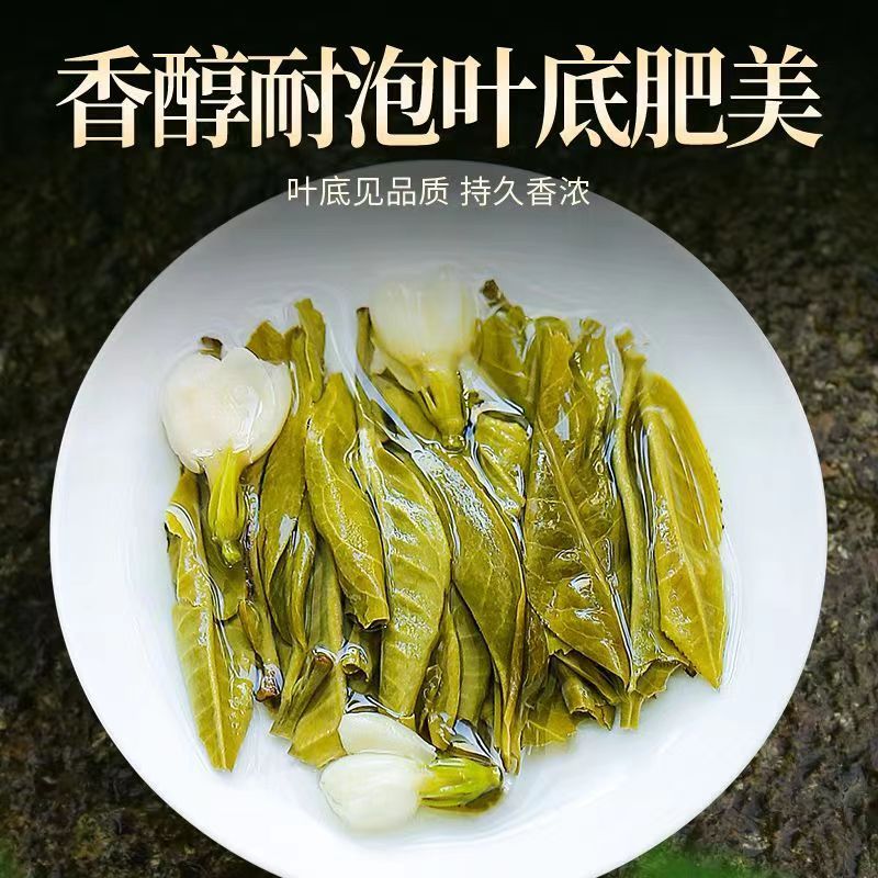 【特级浓香型】2023新茶茉莉花茶茉莉飘雪雅安特产夏天花草茶罐装