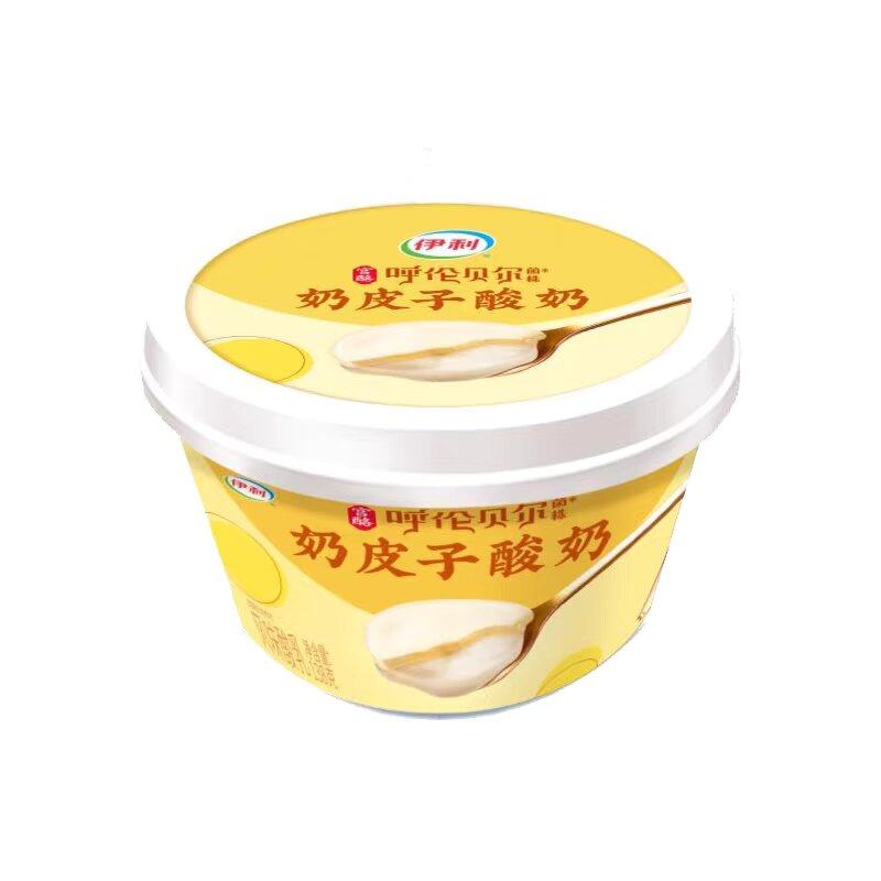伊利宫酪奶皮子酸奶138g 呼伦贝尔菌株风味酪乳厚奶皮原味凝固型,淘宝优惠券,粉丝福利购,淘宝优惠卷