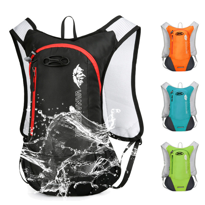 Cross-border new cycling bag Water-repellent sports backpack Outdoor lightweight hiking bag Large-capacity water bag Backpack
