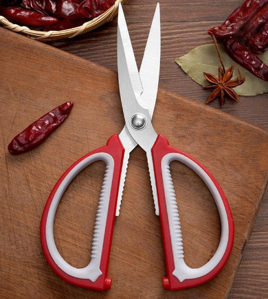 不锈钢家用剪刀厨房鸡骨迷你剪子窗花剪纸家用多功能锋利强力厨房