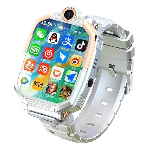 【官方正品】2025新款儿童电话手表防水5G定位可插卡智能双摄青少年小学生初中生旗舰店男女孩生电子 - 图1