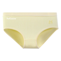 MiiOW/猫人纯棉女士内裤三条装