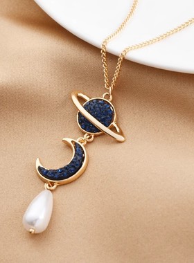 毛衣链轻奢高级感秋季长款项链装饰t恤衣服配饰2025新款时尚搭配