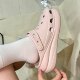 2026 New Cloud Puff Fashion Casual Croc Shoes Men's and Women's Non-Slip Sandals Black Red White