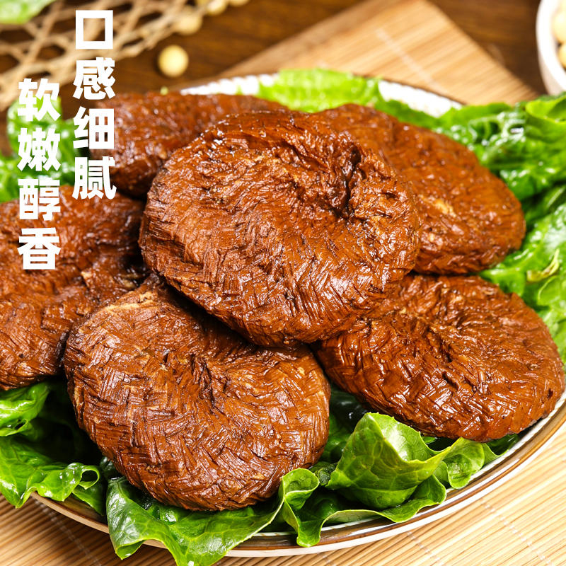 纯手工蒲包干香干豆干零食安徽土特产五香豆腐干凉拌即食不辣炒菜 - 图1