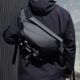 Crossbody bag men's functional postman bag magnetic buckle shoulder bag