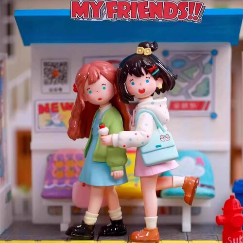 新品蜜啦少女SUKI盲盒MyFriends我的朋友系列潮玩手办摆件礼物 - 图2