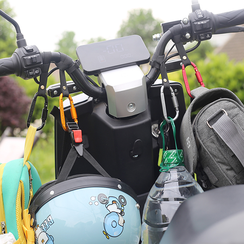 电动车挂钩前置通用自行车摩托车挂物钩头盔外卖挂扣专用电车承重-图2