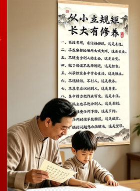 家训规给孩子从小立规矩
