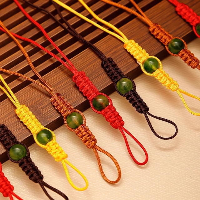 Hand-woven tea set, teapot rope, high-end purple clay teapot tying rope, anti-fall cup rope, tea ceremony accessories, kettle rope
