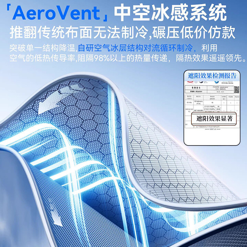 汽车遮阳防晒隔热遮阳挡遮阳帘2026新款车内前挡风遮阳伞深蓝玻璃