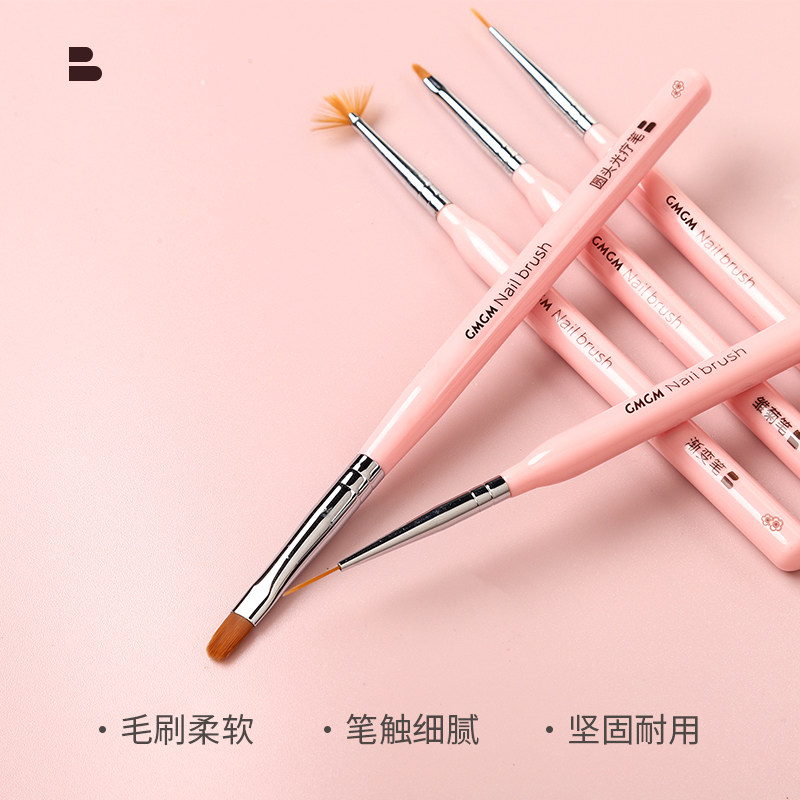 美甲工具初学者美甲笔套装晕染笔刷 淘工厂店美甲工具