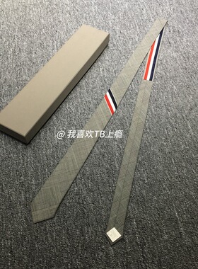 东莞品牌工厂直营礼盒装 tb领带 红白蓝织带领带 5cm羊毛领带