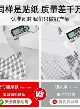 厨房灶台橱柜防油贴纸自粘防水贴