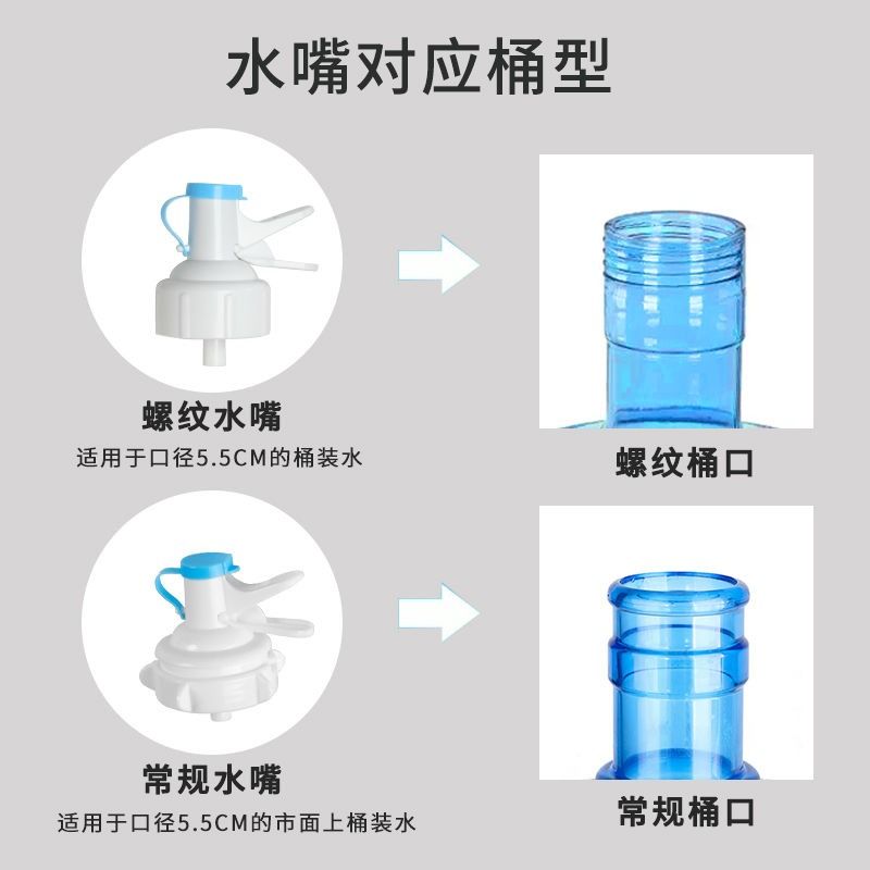 大桶水桶置物架矿泉水抽水器大桶装水支架倒置取水器饮水机神器 - 图1