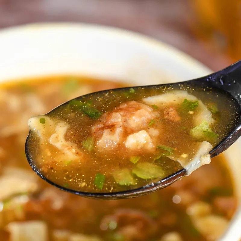 丸子胡辣汤正宗河南特产方便速食冲泡免煮早餐食品旗舰店糊辣汤 - 图0