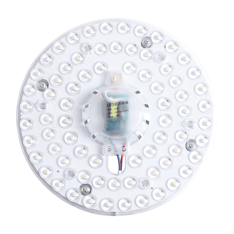 led声控灯雷达感应吸顶灯芯模组楼道灯板灯盘声光控方形圆型超亮-图3