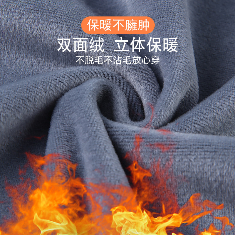 秋冬季加绒加厚男士长袖衬衫中老年上装保暖磨毛衬衣格子内搭三层,淘宝优惠券,粉丝福利购,淘宝优惠卷