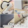 Cartoon silk circle entrance door floor mat scraping dust and anti-slip