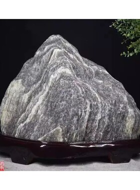 正宗泰山石敢当天然原石摆件补靠山石家用客厅室内外摆件镇宅补角
