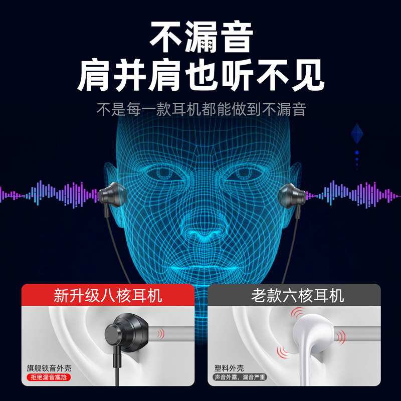 有线耳机半入耳式手机typec接口高音质圆孔3.5mm久戴不痛2025新款,淘宝优惠券,粉丝福利购,淘宝优惠卷