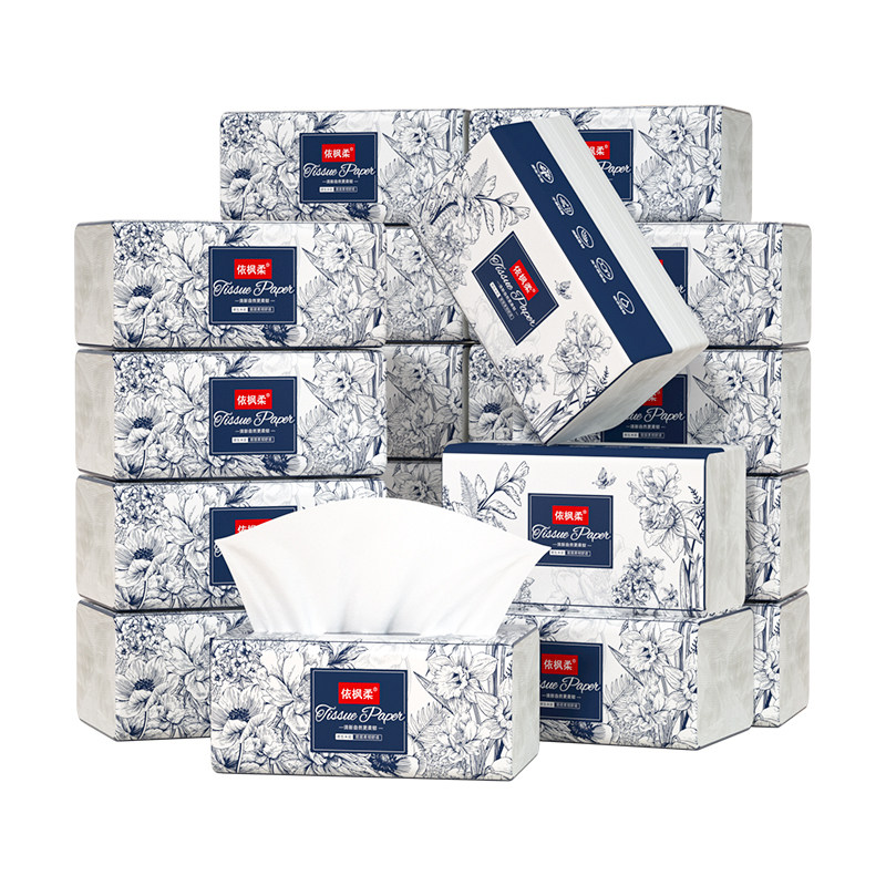 460张大包纸巾卫生纸抽纸家用实惠装擦手纸厕纸整箱大尺寸木浆,淘宝优惠券,粉丝福利购,淘宝优惠卷