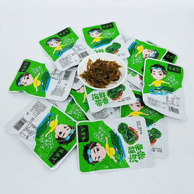 味在飞香辣海带丝即食小零食批发开胃下饭下酒菜休闲咸菜榨菜小包
