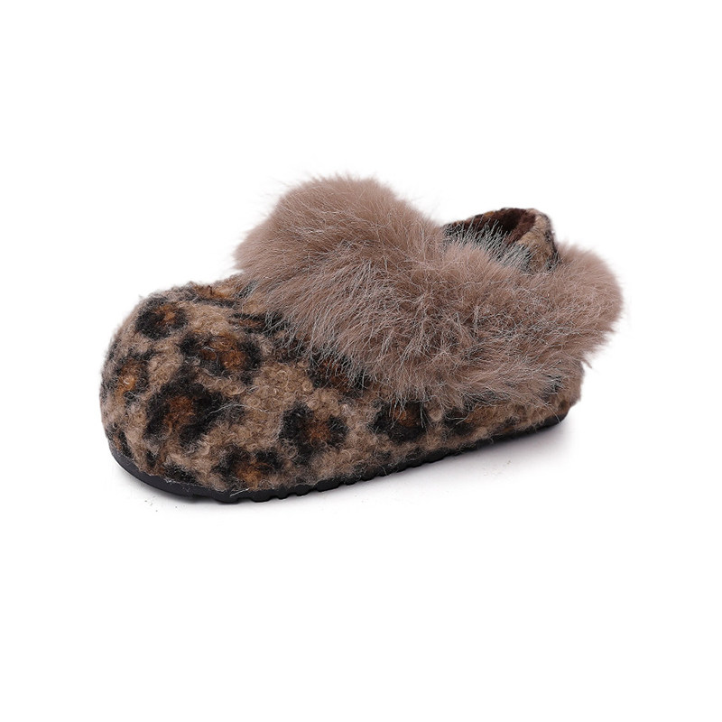 毛毛内增高厚底加绒勃肯鞋女2025冬季新款保暖懒人鞋一脚蹬雪地靴,淘宝优惠券,粉丝福利购,淘宝优惠卷